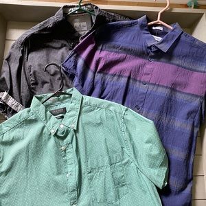 Mens short sleeve button up shirts